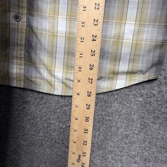 Lot of 2 Columbia Long Sleeve Button Up Shirts Men's Small/Medium (no tag) Plaid - Picture 6 of 12